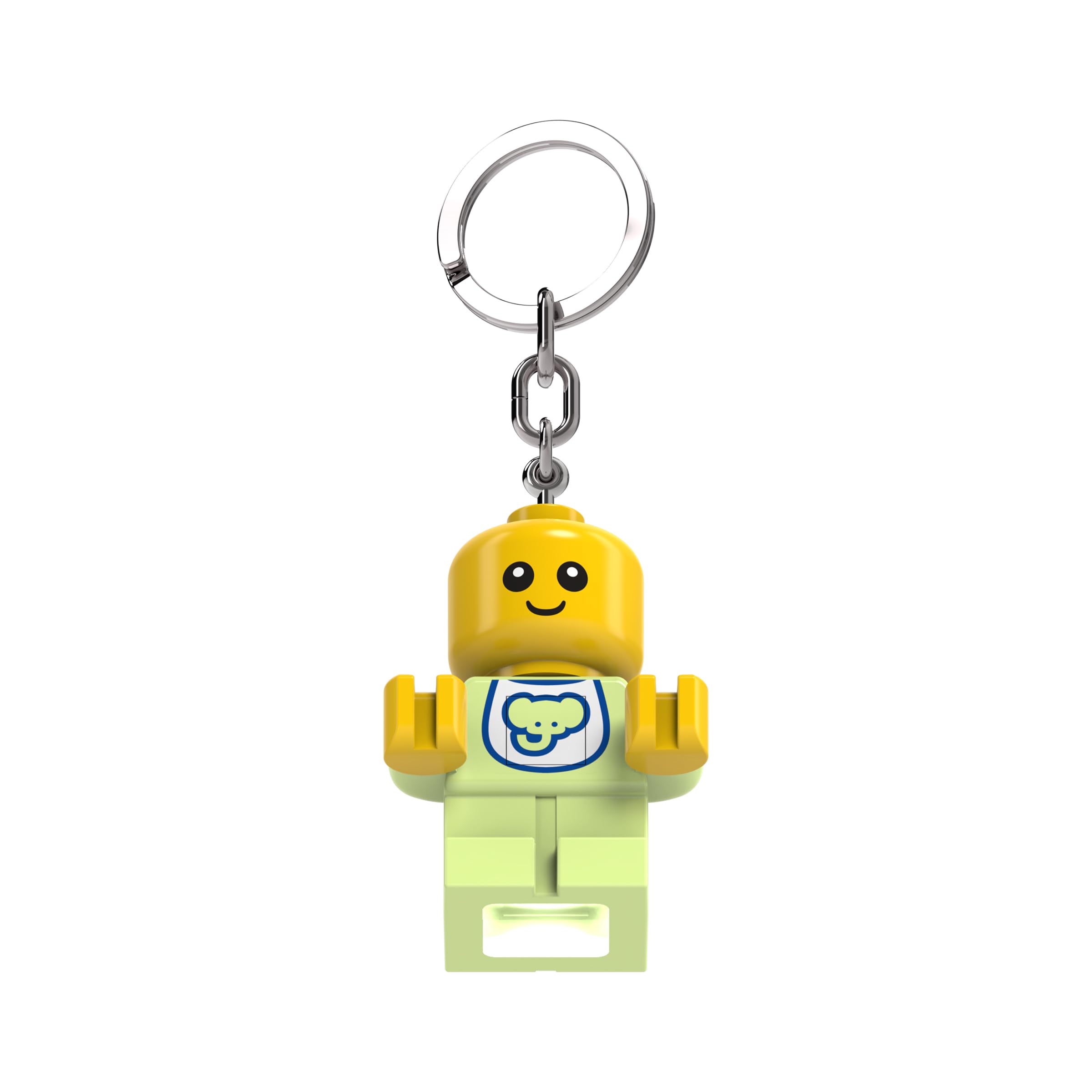 IQ LEGO Minifigures - Large 2.25 Inch Tall Figure Keychain Light - Baby (KE209H)