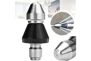 TLSIC 2023 Sewer Cleaning Tool High-pressure Nozzle, Drain Augers, Sewer Pipe Dredging And Cleaning Tools for Pipe Unclogging - Drain Clog Remover | Hair Clog Remover | Toilet Clog Remover (A)