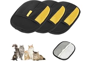 Electrostatic Gloves Pet Hair Removal Glove for Cats & Dogs, 2025 New Pet Hair Remover Glove for Couch, Furniture, Carpet, Cu