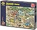 Jumbo Jan Van Haasteren Safari Puzzle (3000-Piece)