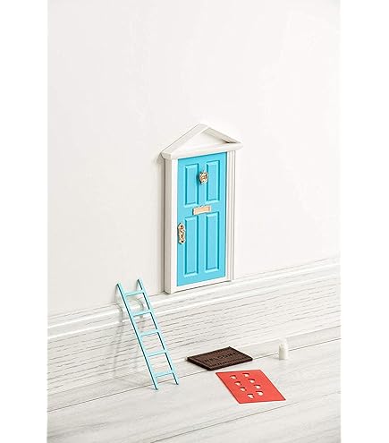 SETOFI Puerta Miniatura, Puertas De Hadas De Madera Puertas De