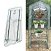 Fdit Transparent Winter Plant Green House Cover for Yard Garden Plant (27.17 x 19.27 x 62.99 inch)