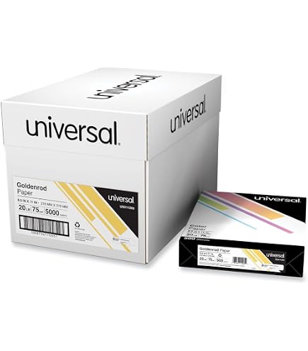 Amazon.com : Universal Deluxe Colored Paper, 20 lb Bond Weight
