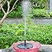 Solar Fountain for Bird Bath, FEELLE Solar Fountain Pump Floating Water Fountain for Birdbath, Pond, Pool, Garden