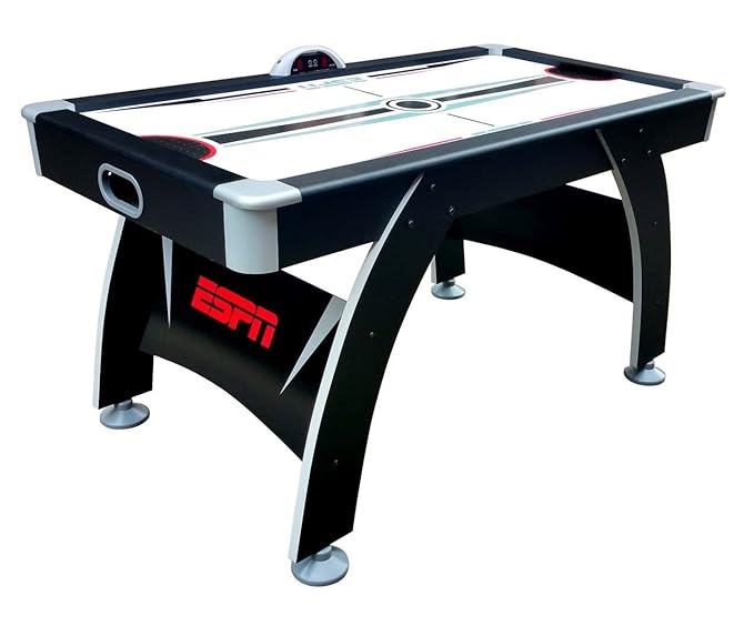 ESPN 60'' Air Hockey Table Sports & Outdoors
