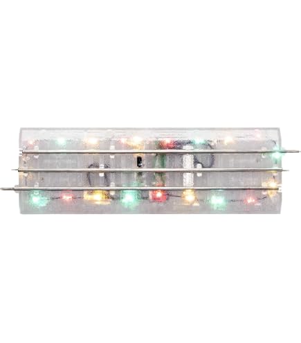 Lionel FasTrack 10 Straight Track, Electric O Gauge, (Pack of 4) BULK 12014-4