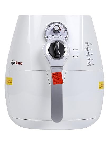 Brightflame AK0072 Healthy 3.2-Litre Air Fryer (White)