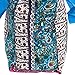 Silverhooks Womens Boho Patchwork Beach Tote Bag w/Turquoise Trim (Multi Color)