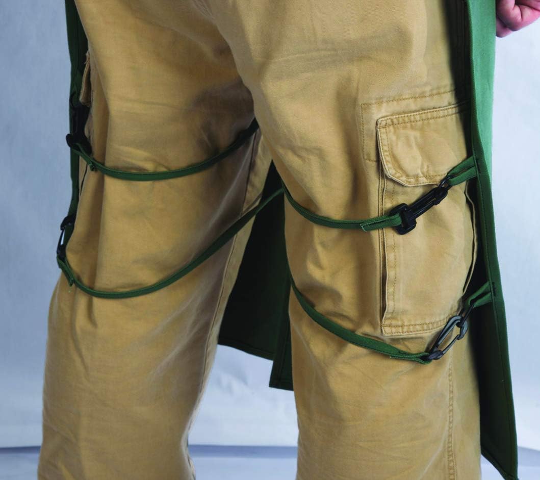 Olive Drab Split Leg Trucker's Apron: Home Improvement