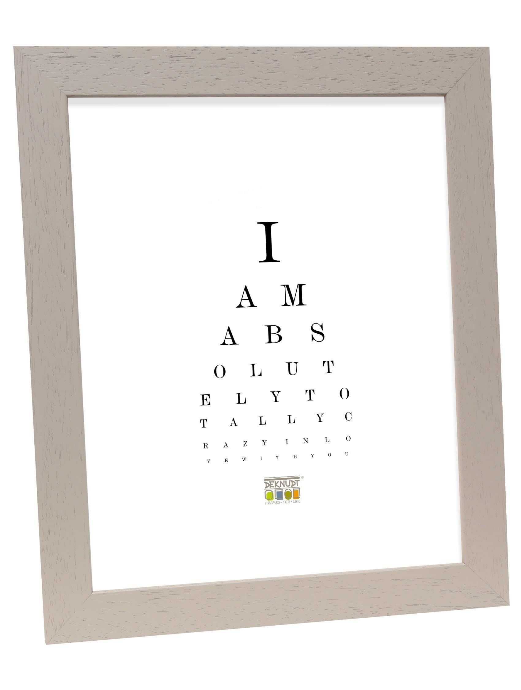 Deknudt Frames S226K9 - Basic Photo Frame - Taupe - Large - 15 x 20 cm