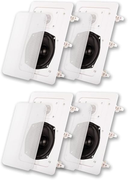 acoustic audio in wall speakers