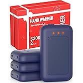 Electric Hand Warmers Rechargeable, Rechargeable Hand Warmer, Portable Hand Warmer for Outdoor Camping Hunting Golf Accessories, Gifts for Women Men