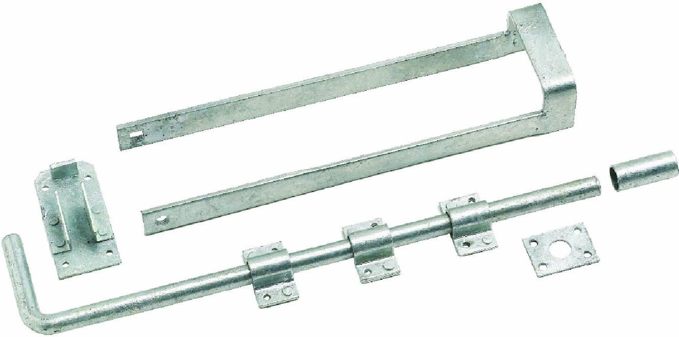 Eliza Tinsley Galvanised Double Gate Fastener Set