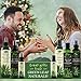 Green Leaf Naturals Aloe Vera Aftershave with Lemongrass Essential Oil - Naturally Anti-Aging Derma-Fuel for Men - 99.8% Organic - Large Long-Lasting Bottle - 8 ounce