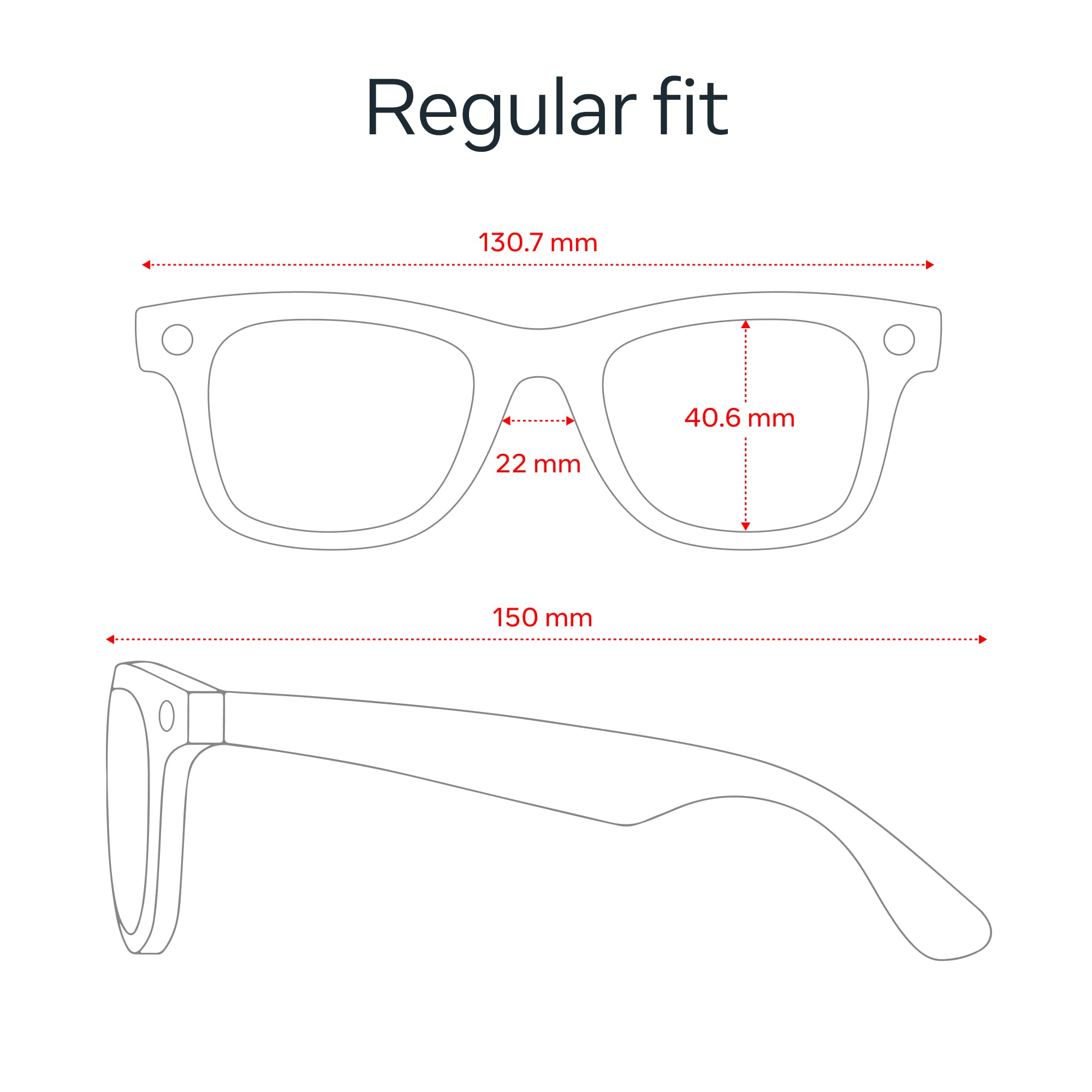 Ray-Ban | Meta Wayfarer (Gen 2) - Matte Black, Polarized Gradient Graphite lenses