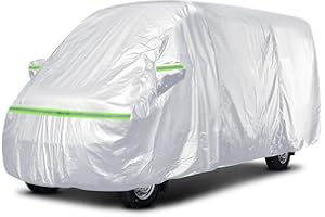 Gpaentsn Waterproof Silver RV High Top Van Cover for up to 22.8ft (274.5 inch) 2002-2023 LWB Sprinter Van, All Weather Protection Scratch, Dust, Snow Shield