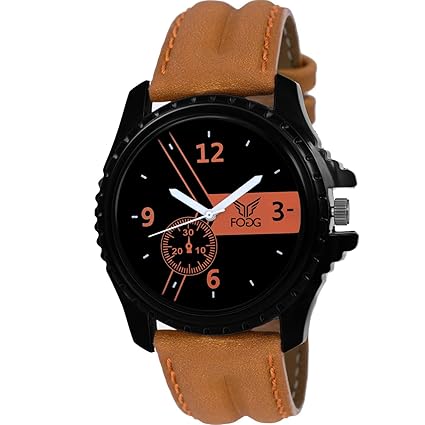 Analog Black Dial Mens Watch 1083-BR