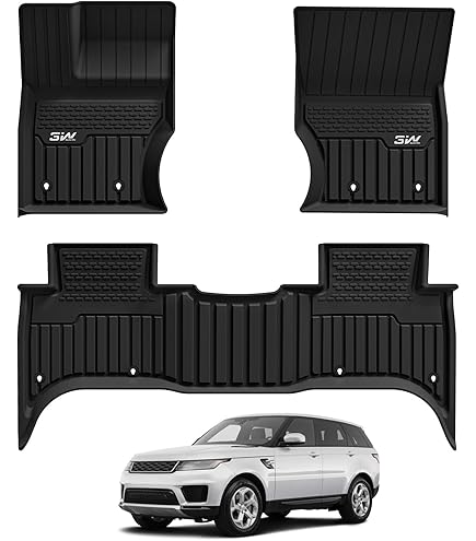 Tapis de sol caoutchouc 3D Premium type seau Land Rover Discovery III suv (2004 - 2009