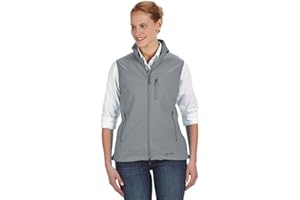 MARMOT Women's Tempo Vest - Women's Soft Shell Vest for Mild Summer and Fall Weather Hiking and Backpacking, Cinder, X-Large