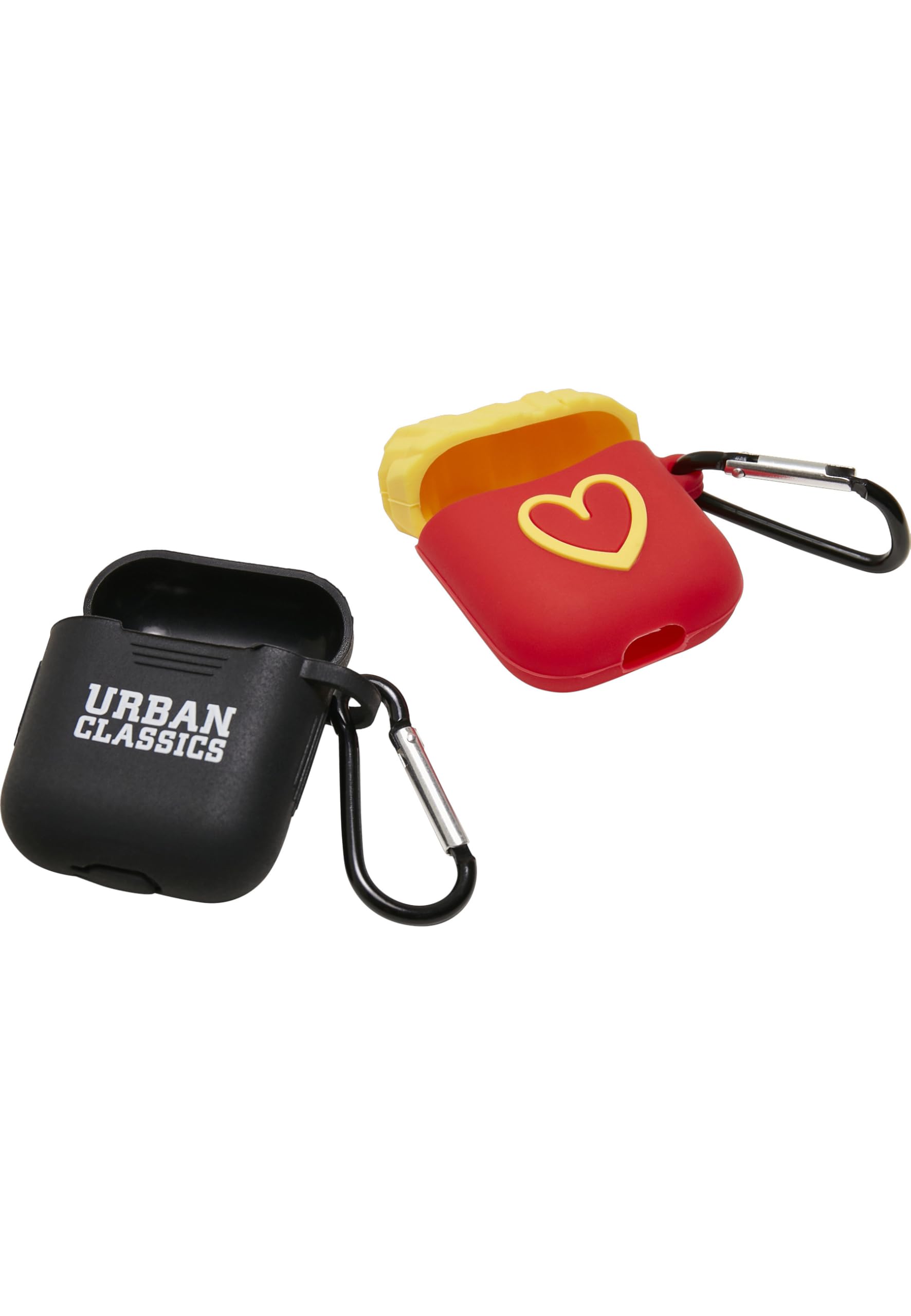 Urban Classics Earphone Case Pack of 2 Black/Yellow One Size