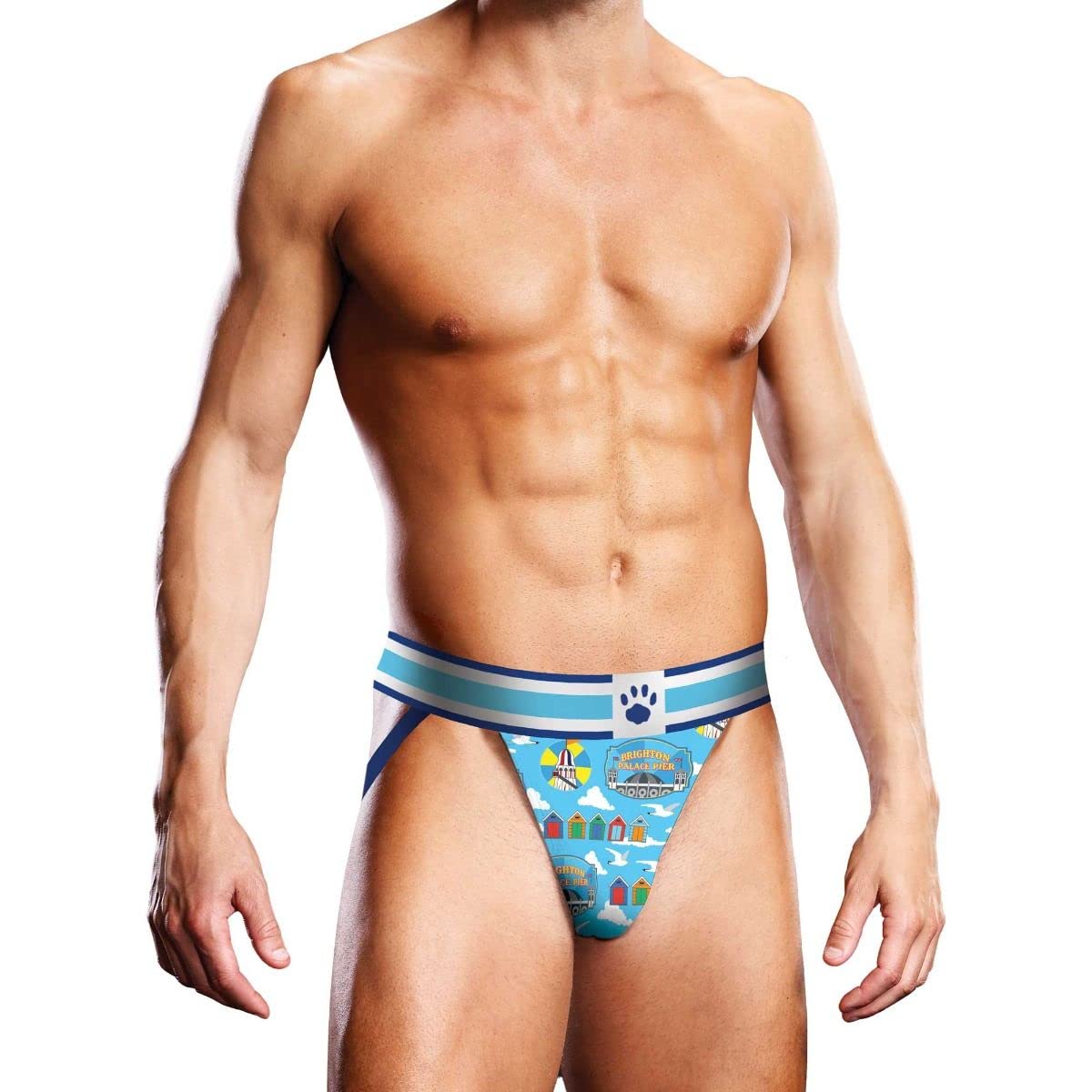 Prowler BRIGHTON Jock Strap, Size M 30"-32" Waist Blue