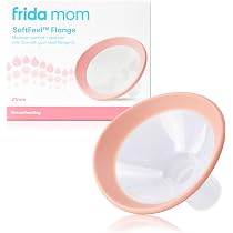 Amazon.com : Frida Mom Breast Pump Flange Insert 21mm, Silicone ...