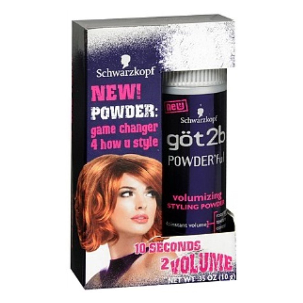 Got 2B Powder'Ful Volumizing Style Powder 0.35 Ounce (10ml) (2 Pack)