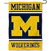 College Flags & Banners Co. Michigan Team University Wolverines Garden Flag