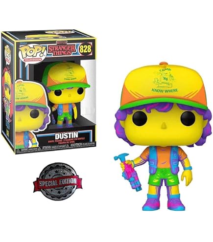 Amazon.com: POP Stranger Things - Eddie Munson Blacklight Limited