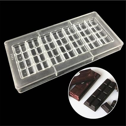 VAK Valentinstagsgeschenk 7 Näpfchen-Backformen, Schokoriegel, Süßigkeiten Backform, Kunststoff-Plätzchen Eisplatte Backen Ge