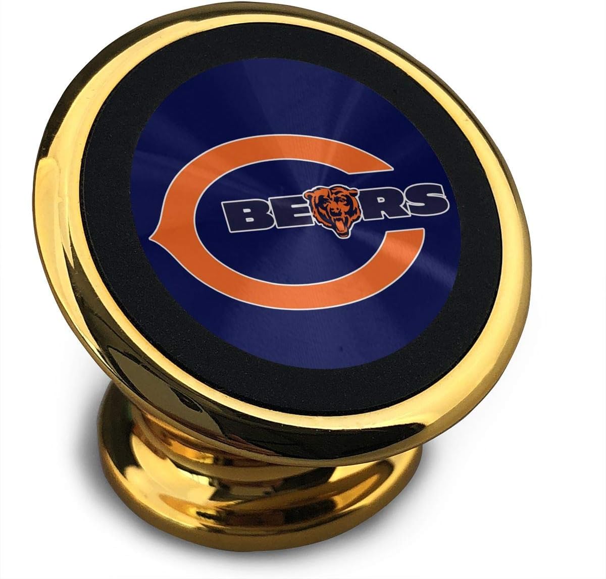 NA Chicago Bears Symbol Meaning, Compatible with Any Smartphone Or GPS Yellow Universal Magnetic Mobile Phone Bracket Car Dashboard Car Mount