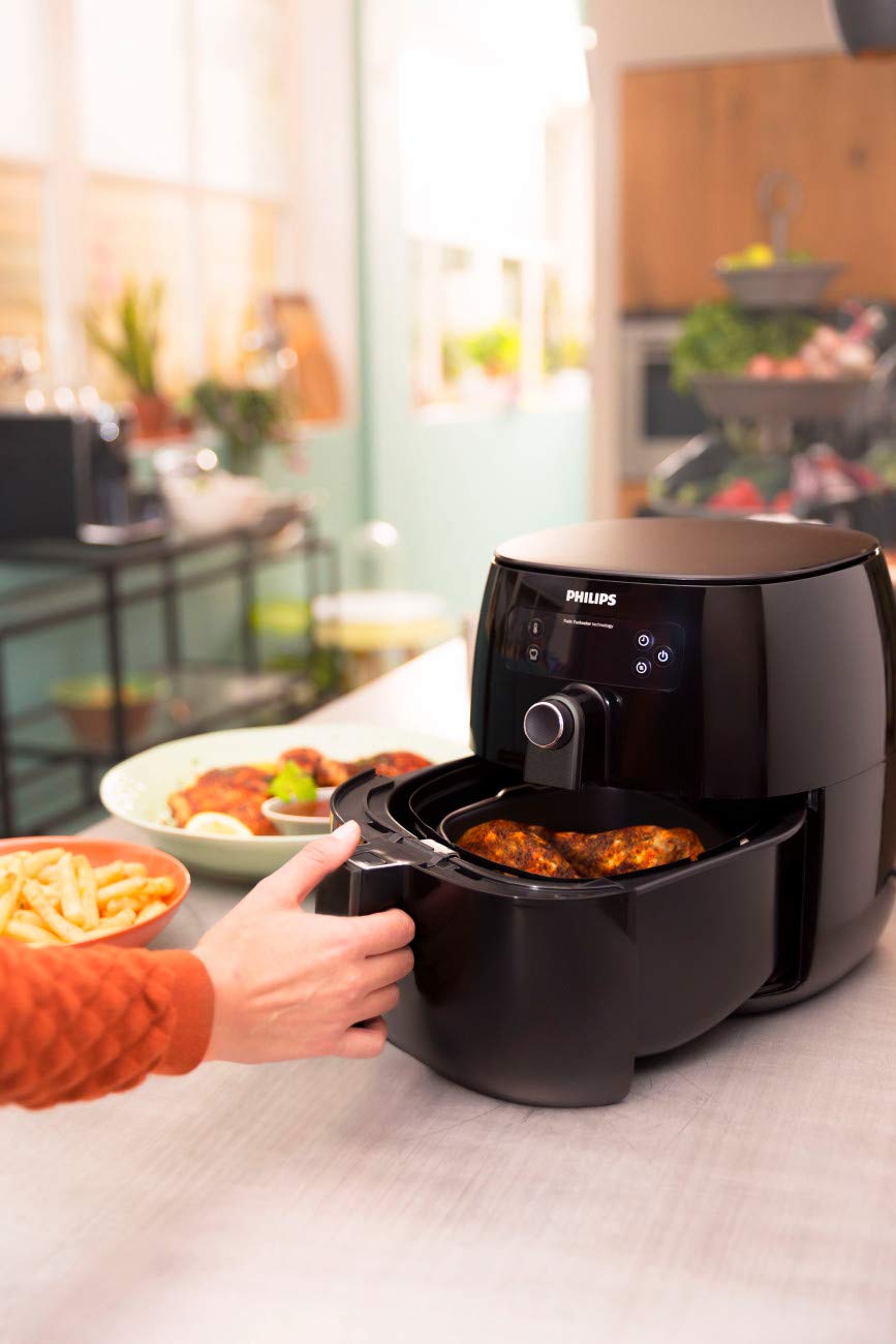 Mua Philips Kitchen Appliances HD9741/99 Philips Airfryer, XLarge, Black trên Amazon Mỹ chính