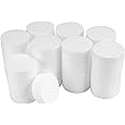 FFchuanhe 3 Inch 40-Pack Foam Circles for Crafts (1" Thick), Polystyrene Round Foam Disc for DIY Projects, Cakes and Decorations, Sculpture, Modeling, Arts and Crafts Supplies.(White)