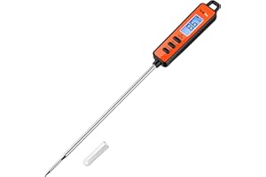 ThermoPro TP01A Digital Meat Thermometer for Cooking Candle Liquid Deep Frying Oil Candy, Kitchen Food Instant Read Thermomet