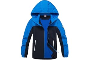 mumrap Waterproof Kids Rain Jackets With Hood,Lightweight Toddler Raincoat For Boys Girls，Kids Clothes Windbreaker Jacket