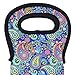 Wine Tote Carrier Bag/Purse For Champagne, Wine, Water Bottles (Paisley Designs)
