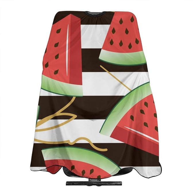 Amazon Professional Salon Cape Watermelon Polyester Baber Cape 