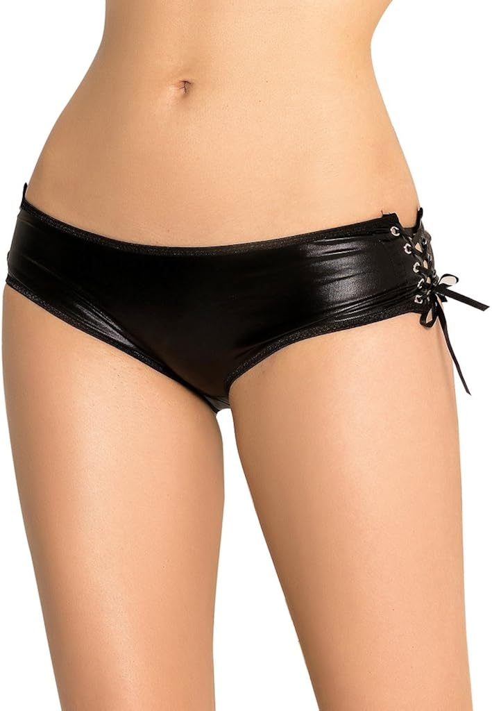 faux leather panties