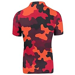 HUGS IDEA Camouflage T-Shirts for Men Lightweight