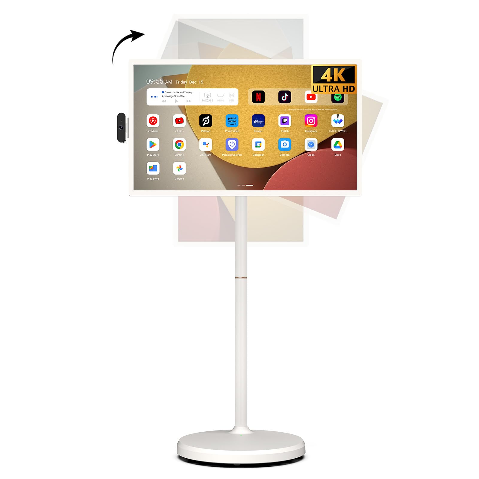 ApoloSign 32'' UHD 4K Smart Portable TV 2nd