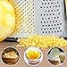 Best Cheese Grater and Zester - Sharp, Rustproof Stainless Steel, Non-Slip Handle and Base for Easier, Faster Grating - Compact Design for Easy Storage - Kitchen Accessories by Kent Home Essentials