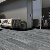 INMOZATA 36Pcs PVC Flooring Planks 91.5x15.2 cm Light Grey Waterproof view 8