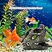 Yosoo Aquarium Ornament Artificial Resin Coral Seaweed Shell Floating Moss Stone Wood House Cave Decor Natural Habitat Decoration for Marine Fish Tank Landscape (Rotten Wood 3)thumb 2
