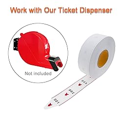 KOQICALL Take a Number Tickets 3-Digit Number Pull