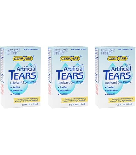 Amazon.com: Clear Eyes Natural Tears - Gotas lubricantes para los ojos, 0.5  onzas lquidas (paquete de 4) : Salud y Hogar