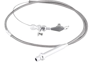 turbo 350 kickdown cable bracket for Chevy TH350 Stainless Steel Braided Transmission Kick Down Cable Detent Kickdown turbo 3