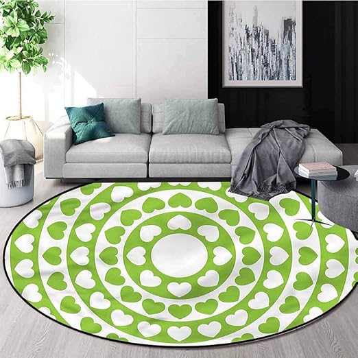 green kids rug