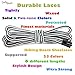 DailyShoes Round Hiking Boot Shoelaces Strong Durable Stylish Shoe Laces (Great for Hard Shoes) Brown Light Tan 27
