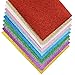 Christmas Glitter Fabric Acrylic Felt Sheets for Appliques DIY Hair Bows Earrings Bag Crafts 10 Colors