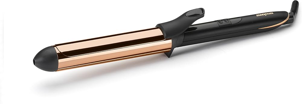 BaByliss Titanium Brilliance Curls 32mm Hair Curler 6 Heat Settings 210°C